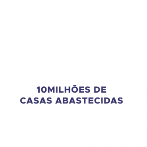 Simbologia das 10 milhões de casas abastecidas pela Jirau Energia